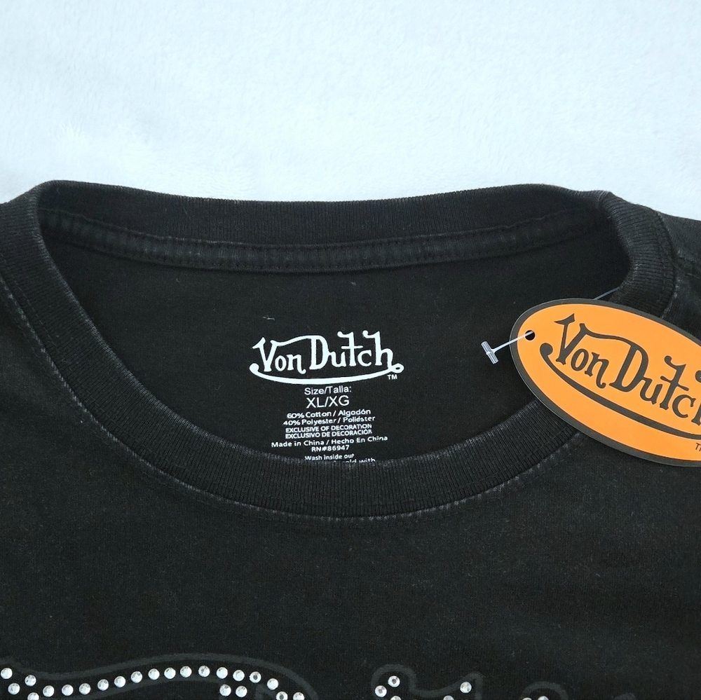 Von Dutch Snarling Tiger🐅 and Gaping Cobra🐍 Graphic Tee👕  - NWT - Picture 6 of 12